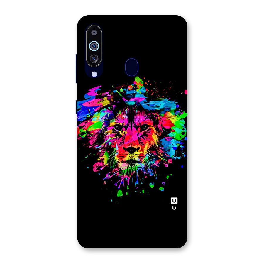 Artistic Lion Art Splash Back Case for Galaxy M40