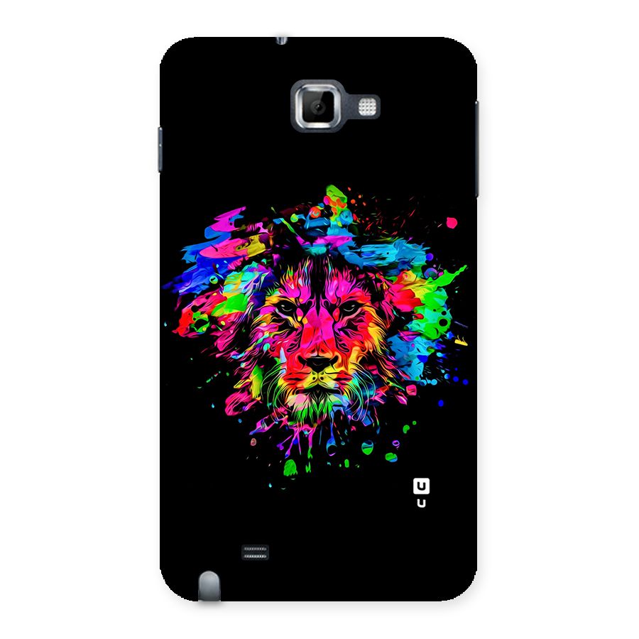 Artistic Lion Art Splash Back Case for Galaxy Note