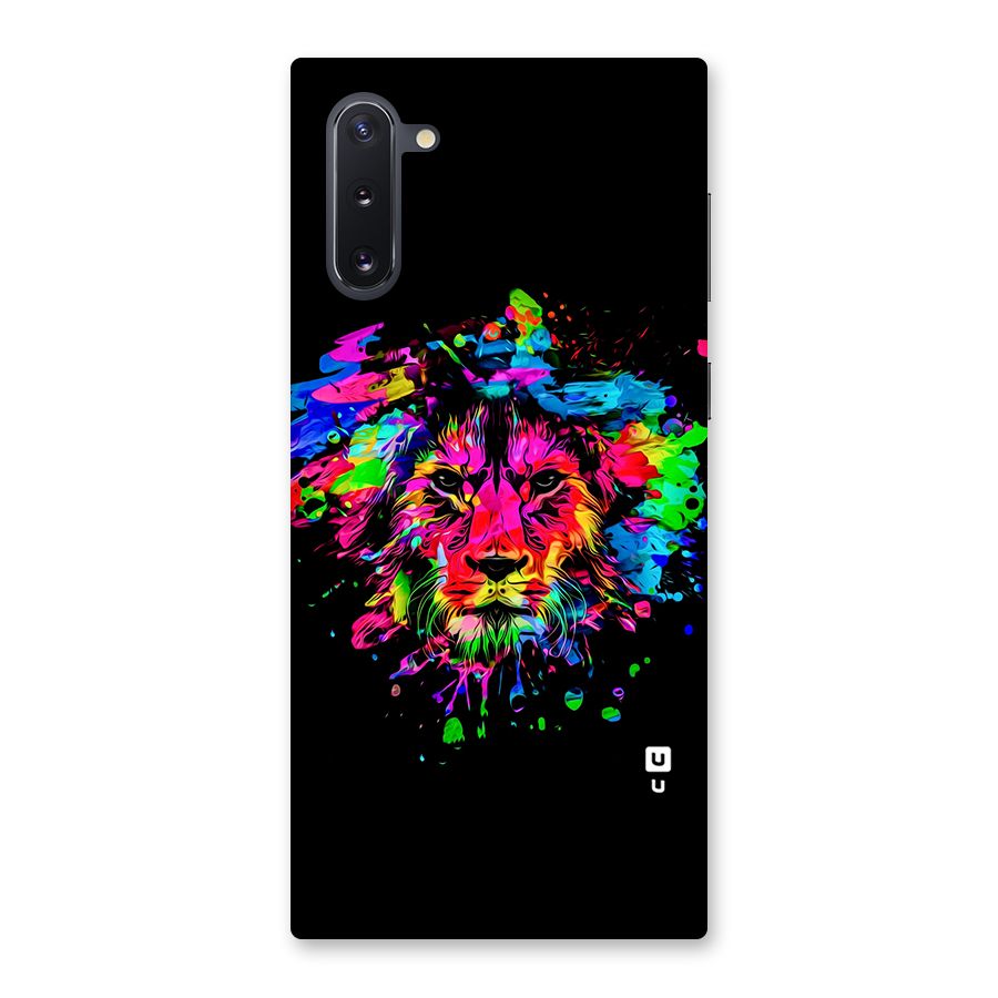 Artistic Lion Art Splash Back Case for Galaxy Note 10