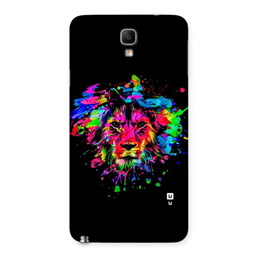 Artistic Lion Art Splash Back Case for Galaxy Note 3 Neo