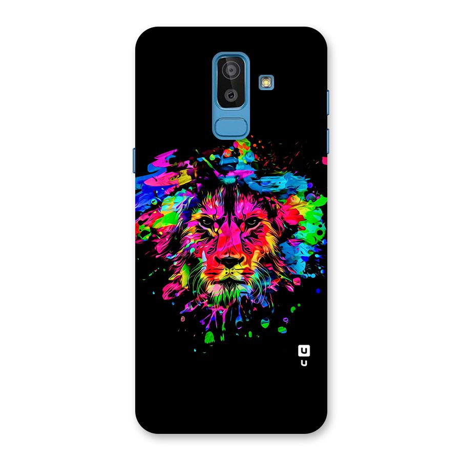 Artistic Lion Art Splash Back Case for Galaxy On8 (2018)