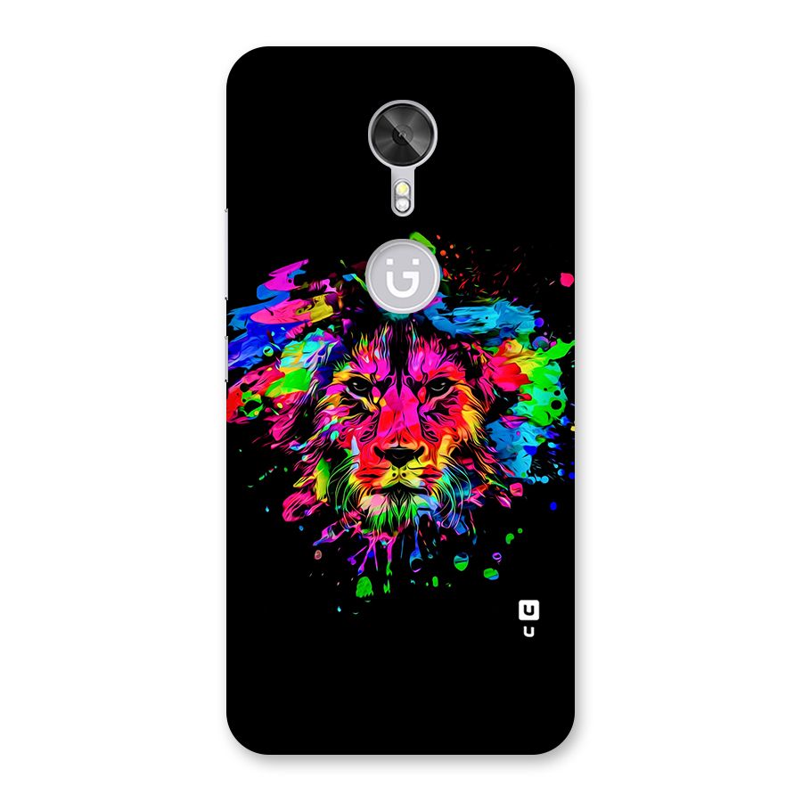 Artistic Lion Art Splash Back Case for Gionee A1
