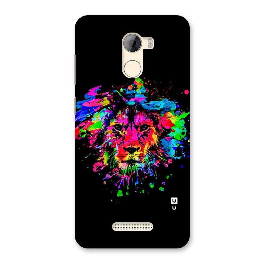 Artistic Lion Art Splash Back Case for Gionee A1 LIte