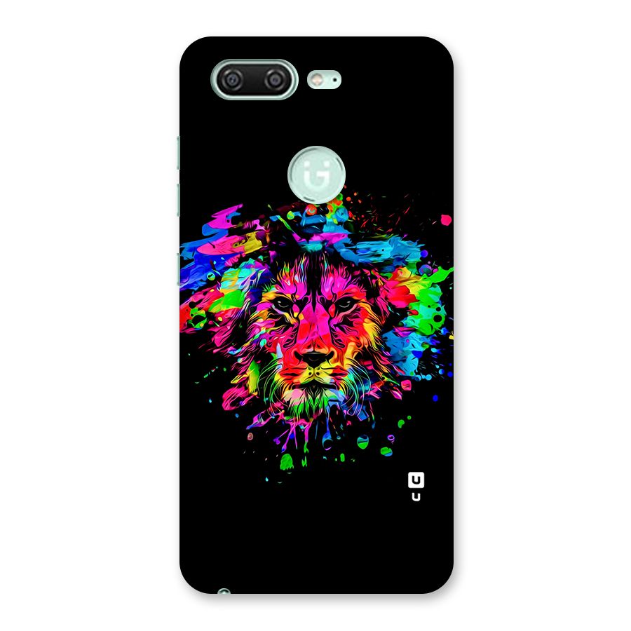 Artistic Lion Art Splash Back Case for Gionee S10