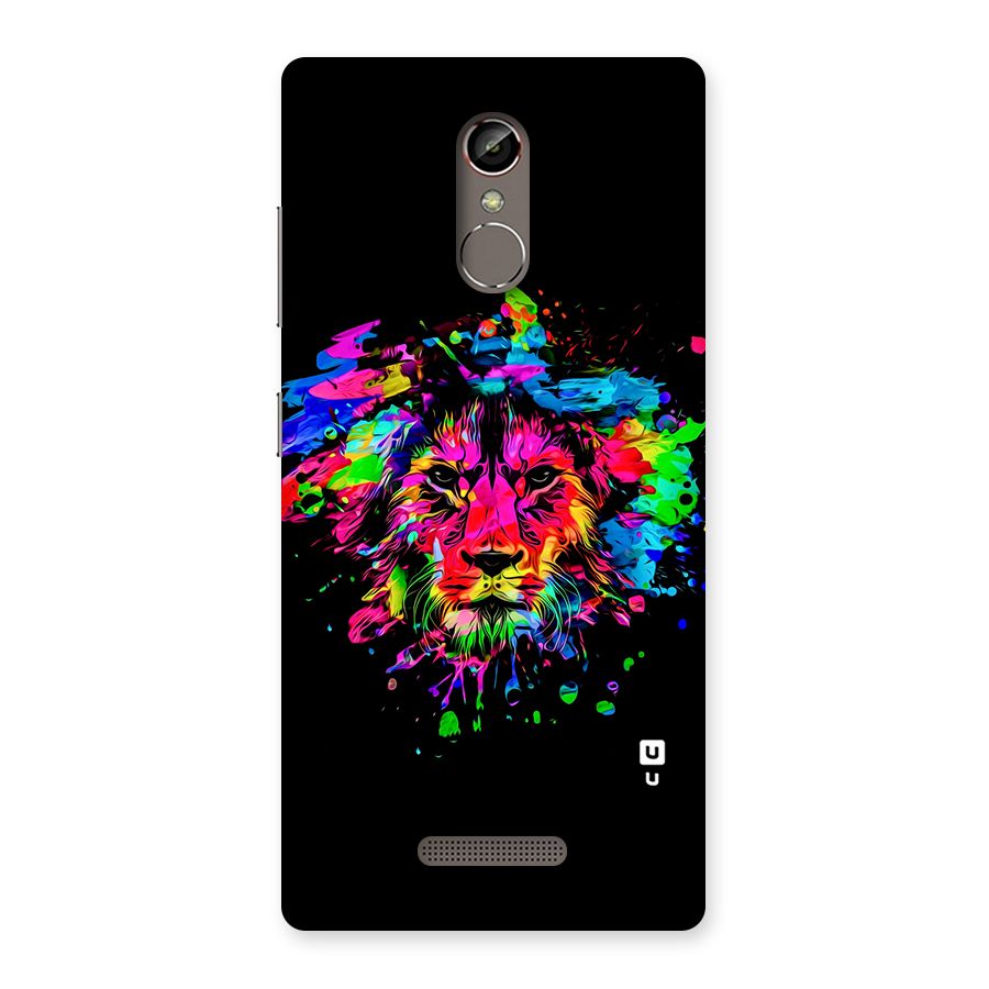 Artistic Lion Art Splash Back Case for Gionee S6s