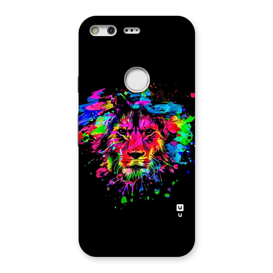 Artistic Lion Art Splash Back Case for Google Pixel