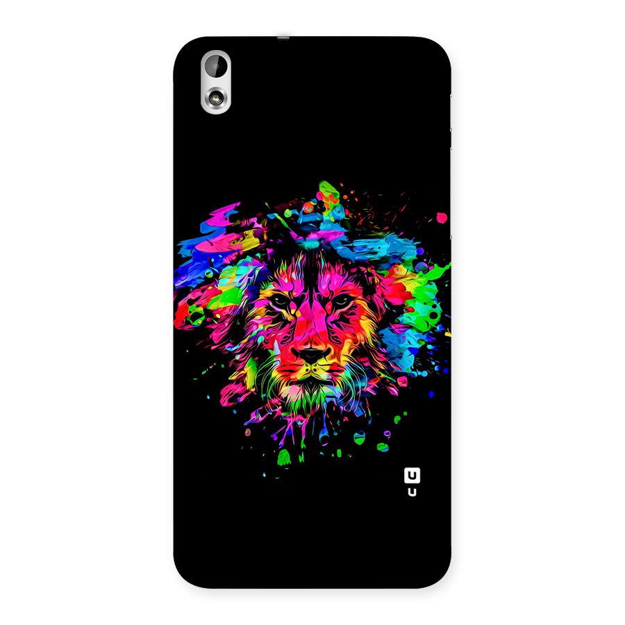 Artistic Lion Art Splash Back Case for HTC Desire 816g
