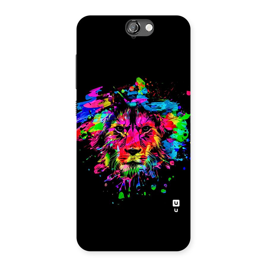 Artistic Lion Art Splash Back Case for HTC One A9