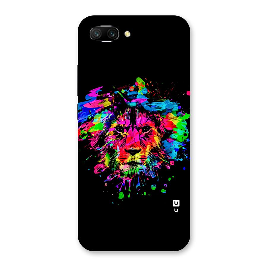 Artistic Lion Art Splash Back Case for Honor 10