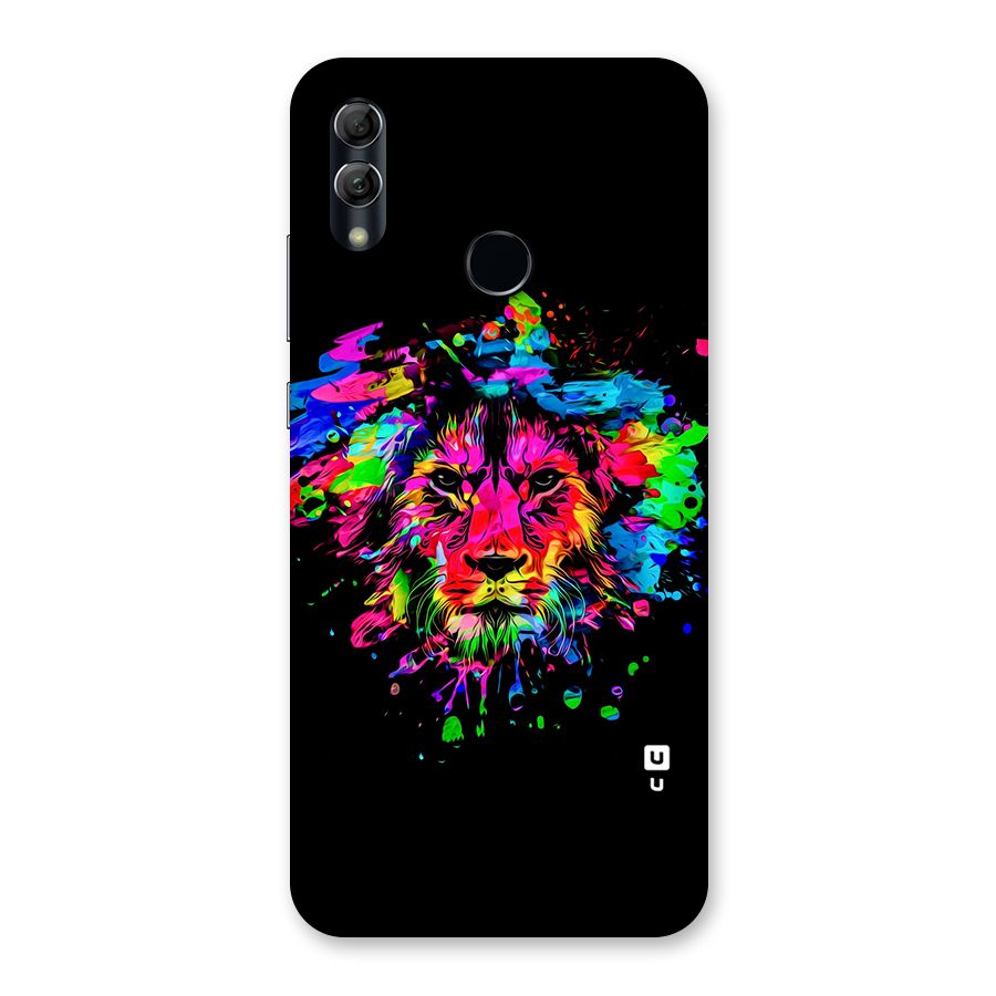 Artistic Lion Art Splash Back Case for Honor 10 Lite