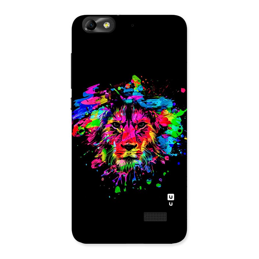 Artistic Lion Art Splash Back Case for Honor 4C