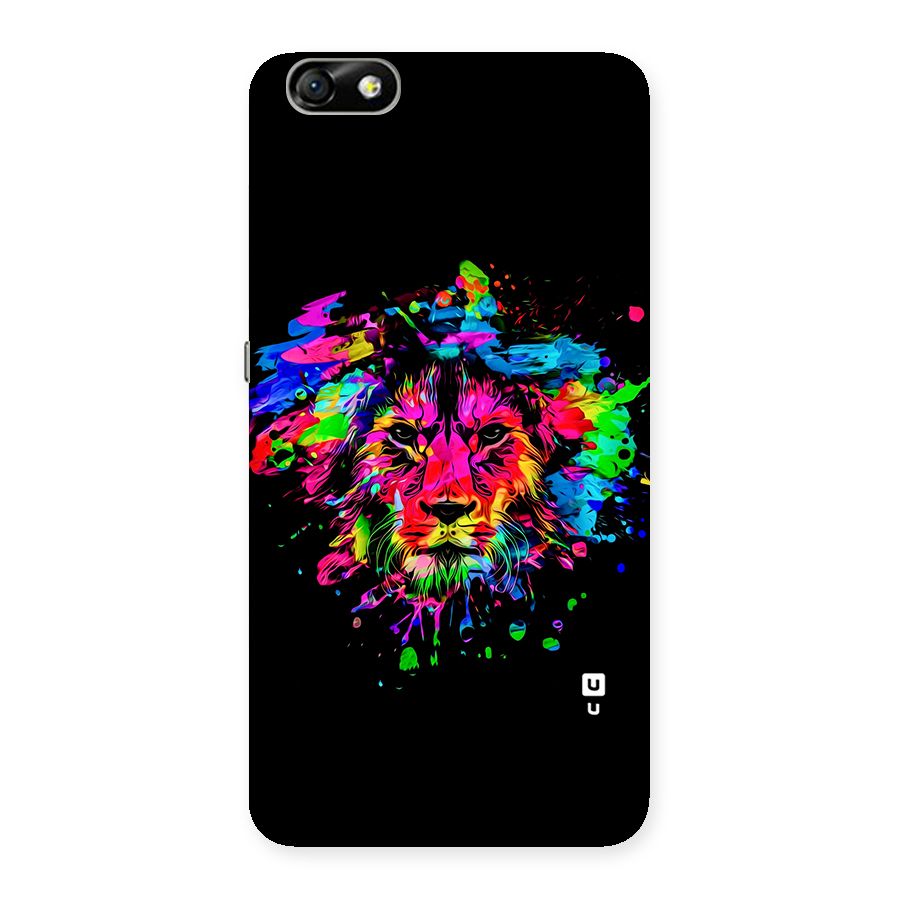 Artistic Lion Art Splash Back Case for Honor 4X