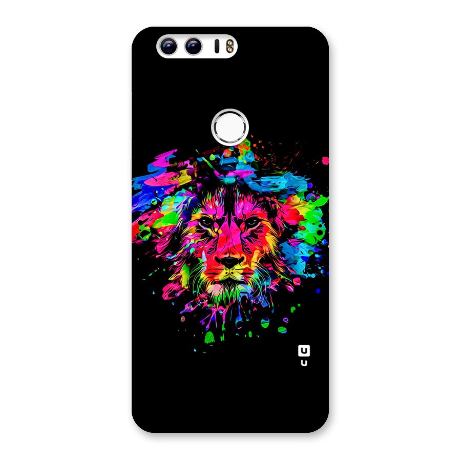 Artistic Lion Art Splash Back Case for Honor 8