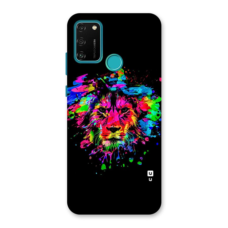 Artistic Lion Art Splash Back Case for Honor 9A