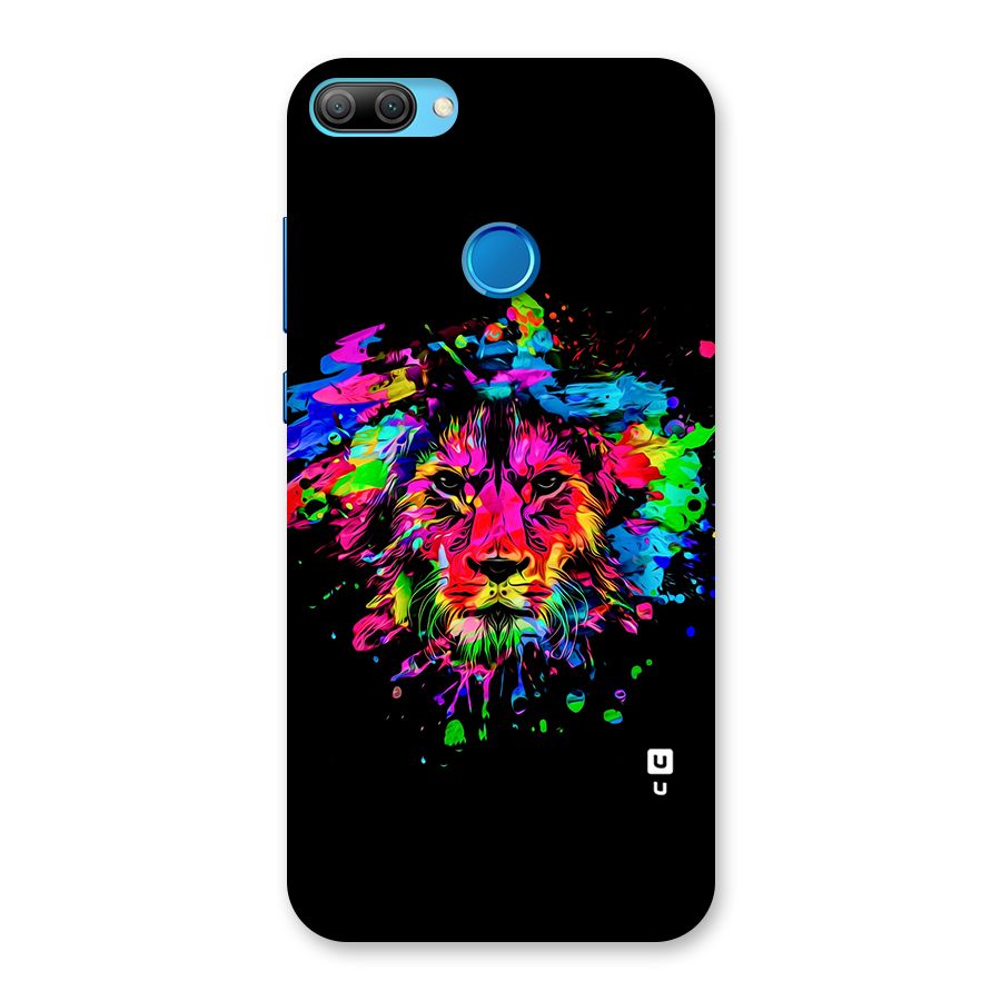 Artistic Lion Art Splash Back Case for Honor 9N