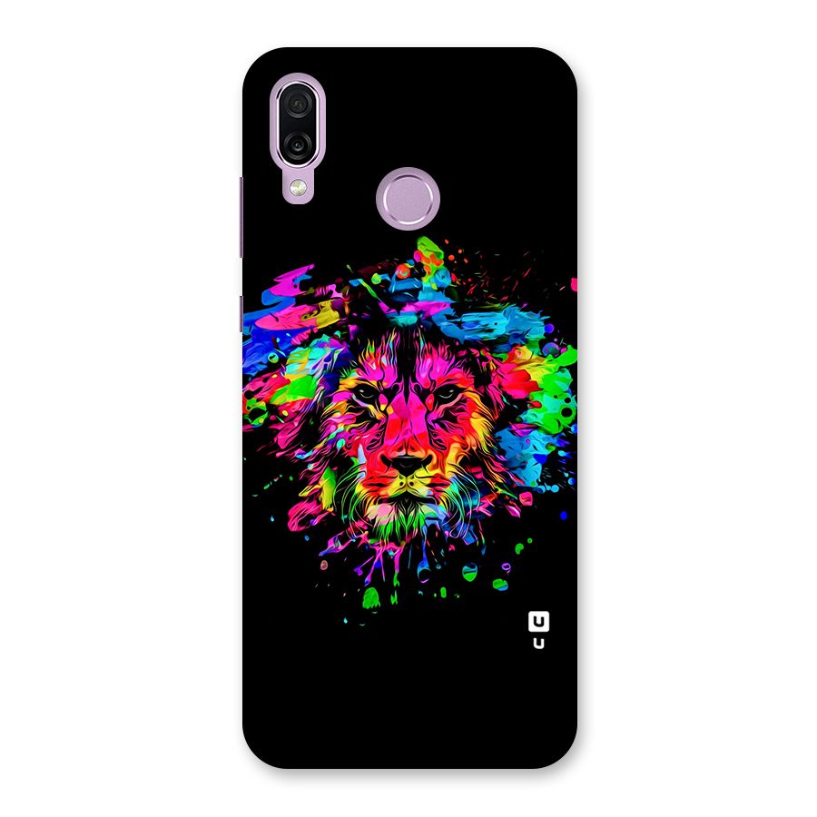 Artistic Lion Art Splash Back Case for Honor Play