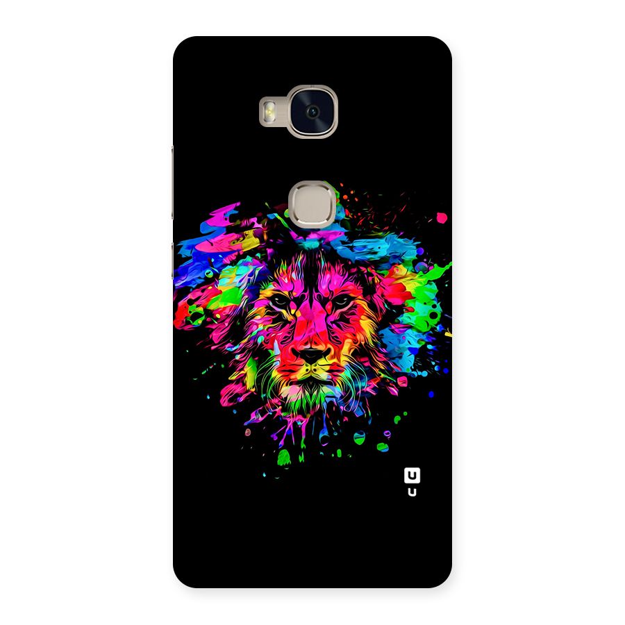 Artistic Lion Art Splash Back Case for Huawei Honor 5X