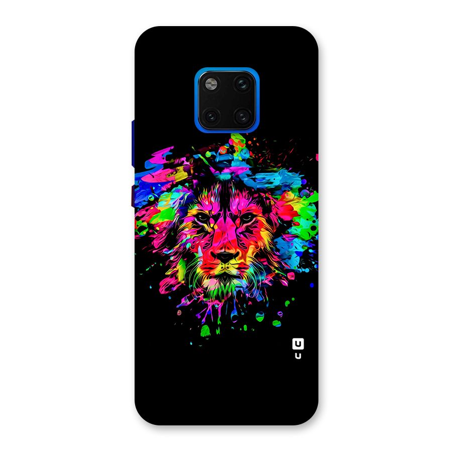 Artistic Lion Art Splash Back Case for Huawei Mate 20 Pro