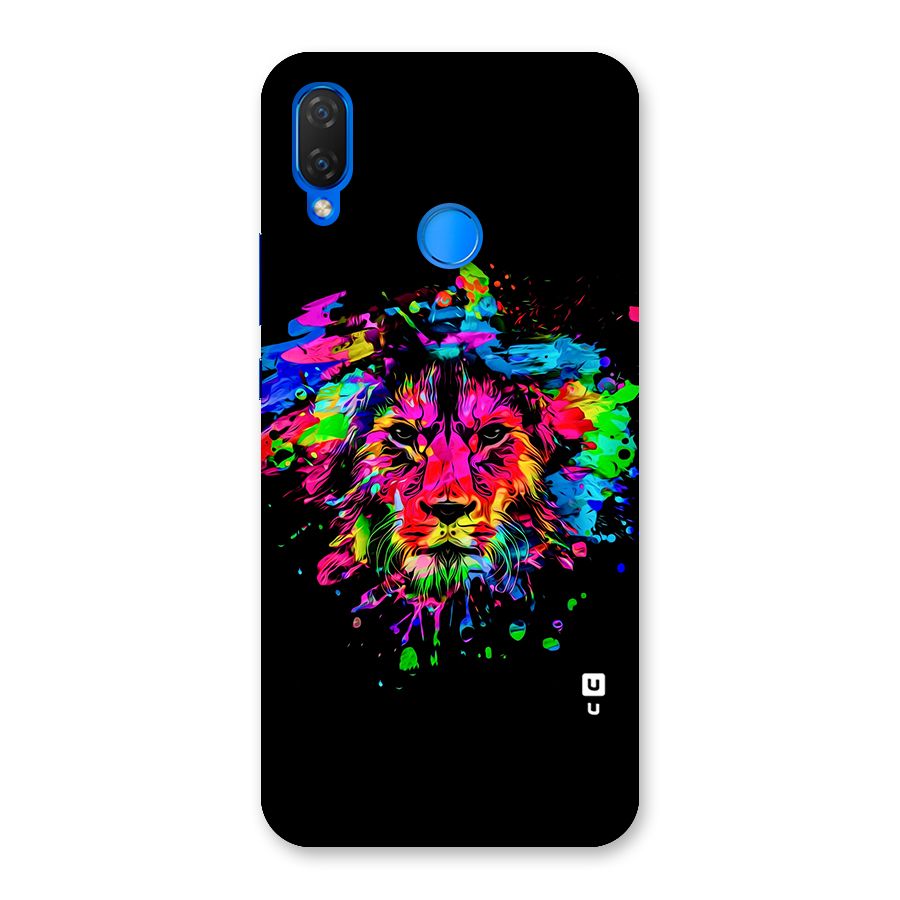 Artistic Lion Art Splash Back Case for Huawei P Smart+