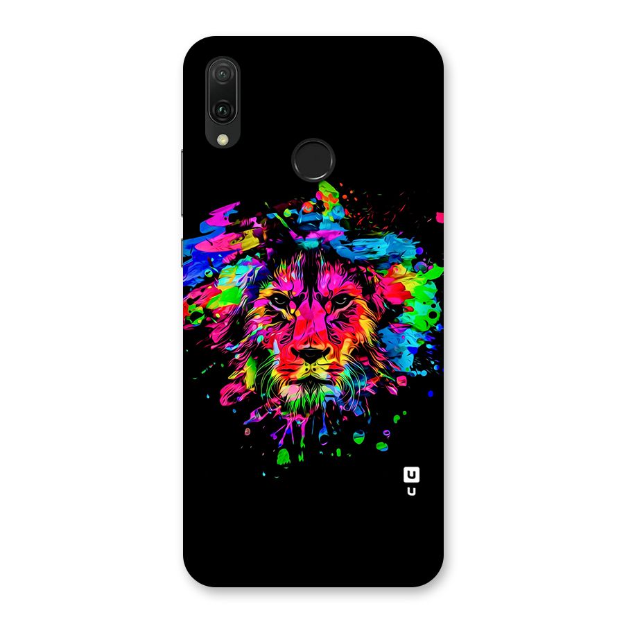 Artistic Lion Art Splash Back Case for Huawei Y9 (2019)