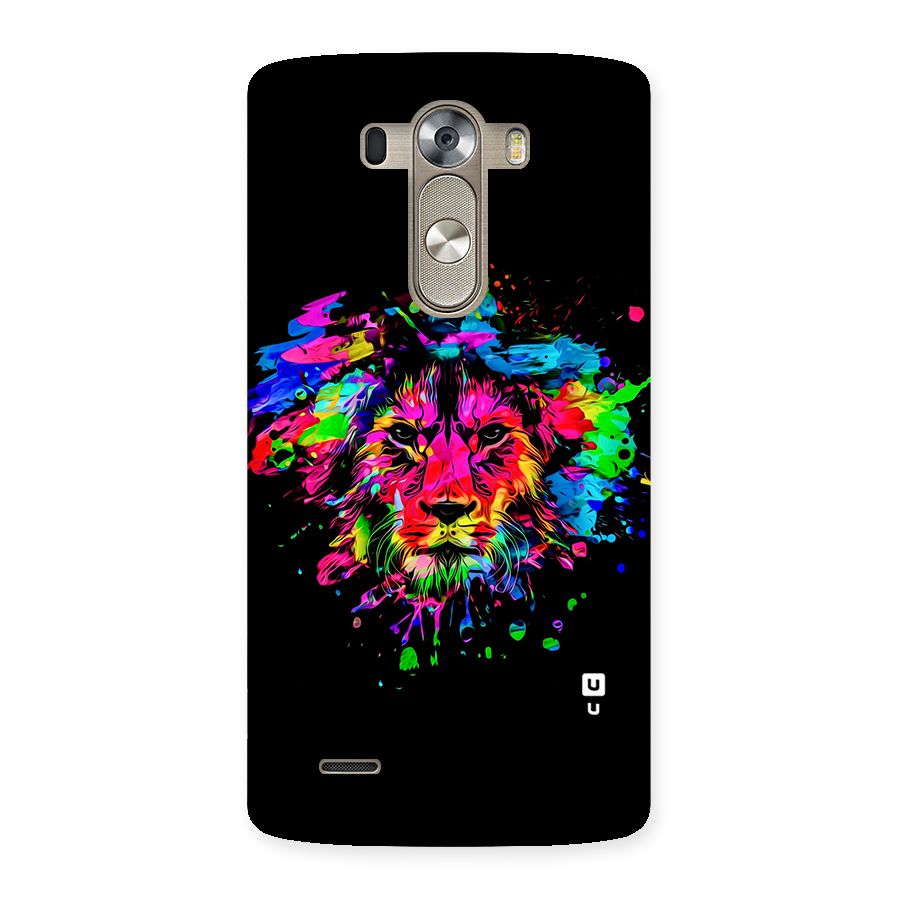 Artistic Lion Art Splash Back Case for LG G3