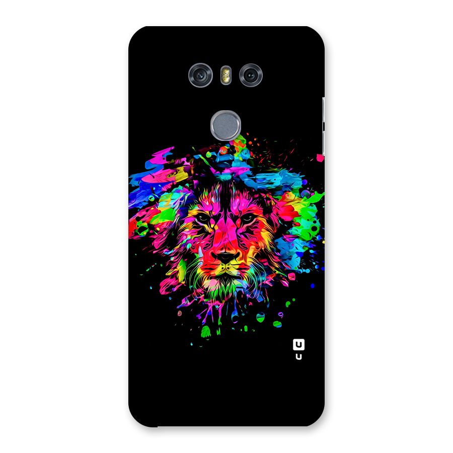 Artistic Lion Art Splash Back Case for LG G6