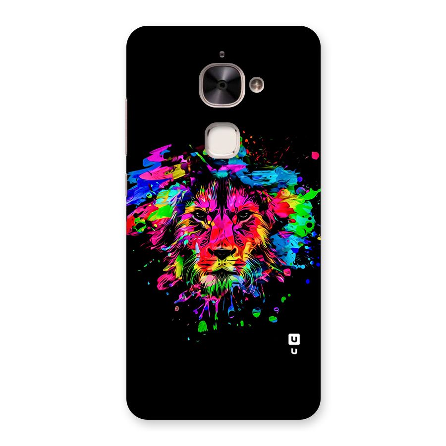 Artistic Lion Art Splash Back Case for Le 2
