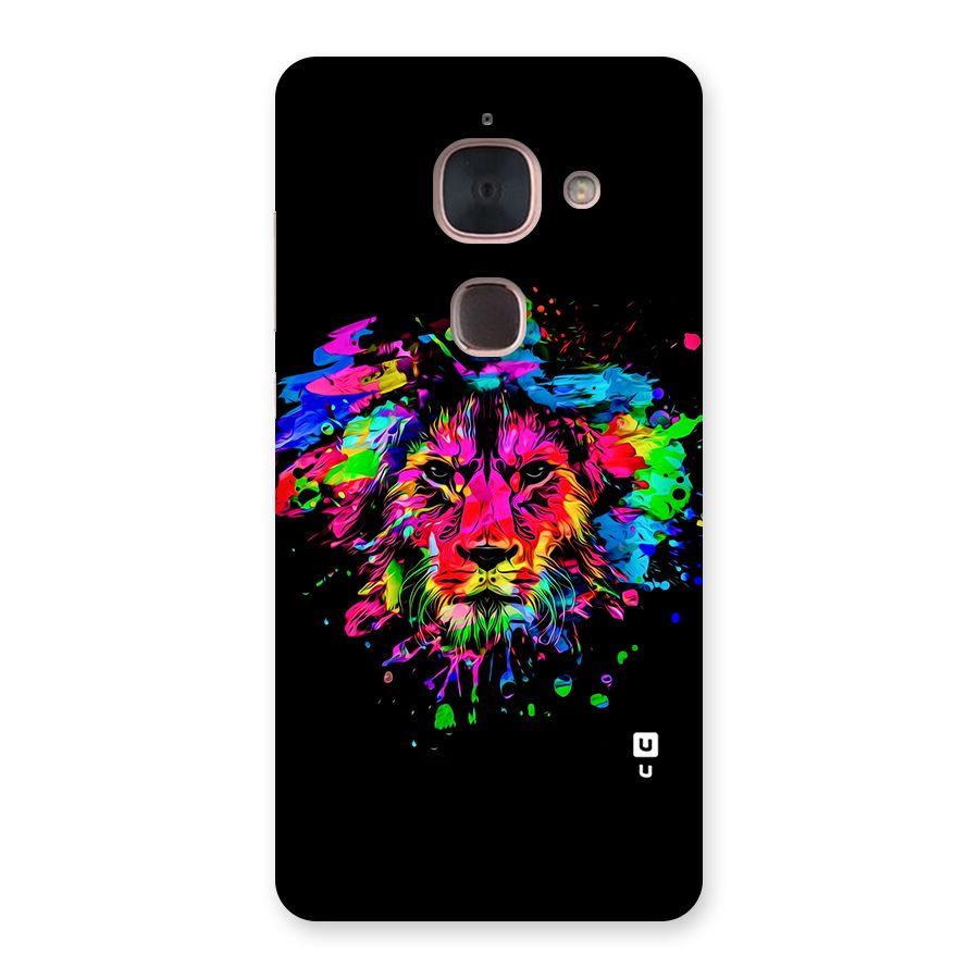 Artistic Lion Art Splash Back Case for Le Max 2