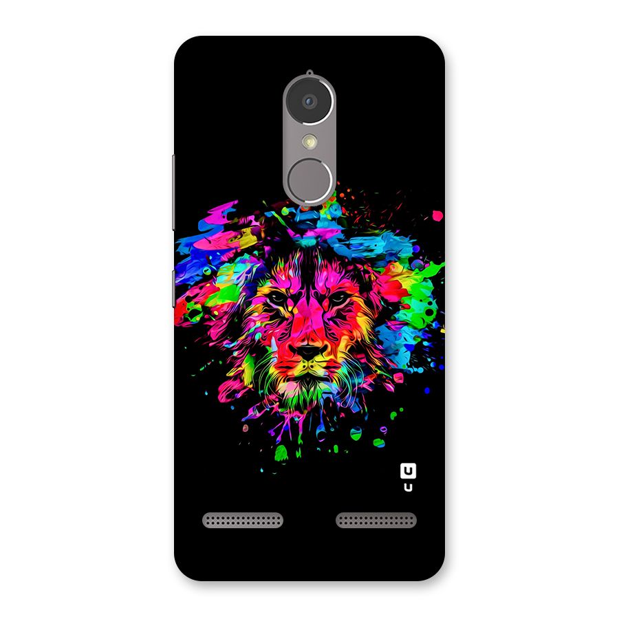 Artistic Lion Art Splash Back Case for Lenovo K6 Power