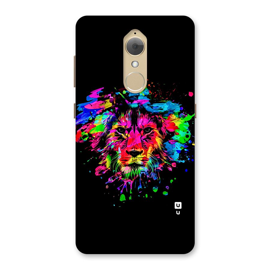 Artistic Lion Art Splash Back Case for Lenovo K8