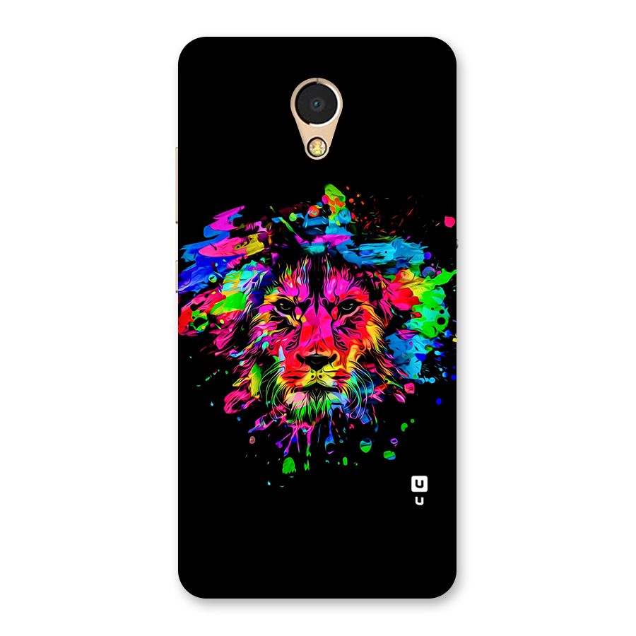 Artistic Lion Art Splash Back Case for Lenovo P2
