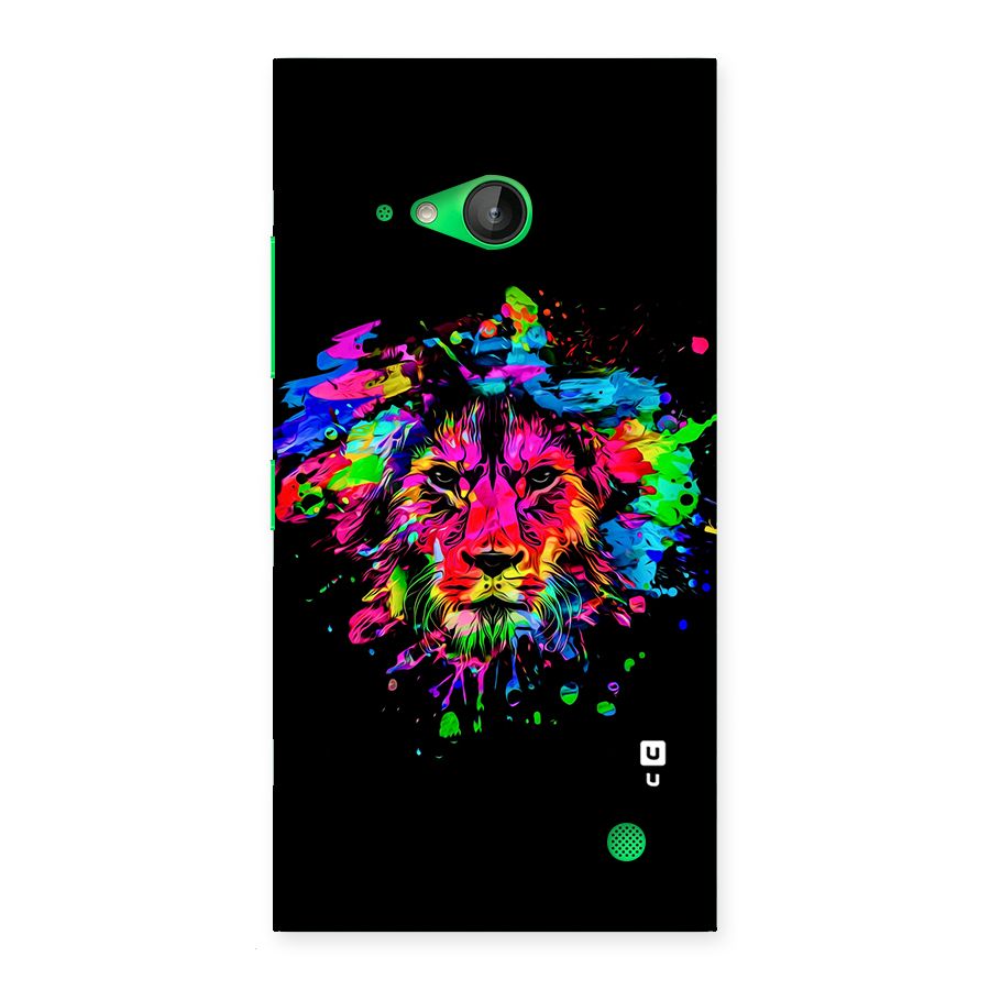 Artistic Lion Art Splash Back Case for Lumia 730