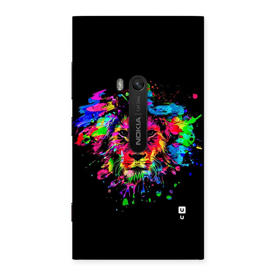 Artistic Lion Art Splash Back Case for Lumia 920