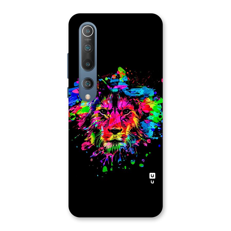 Artistic Lion Art Splash Back Case for Mi 10