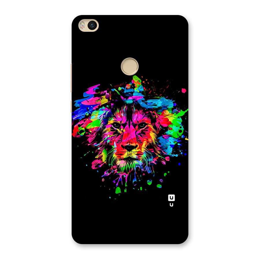Artistic Lion Art Splash Back Case for Mi Max 2