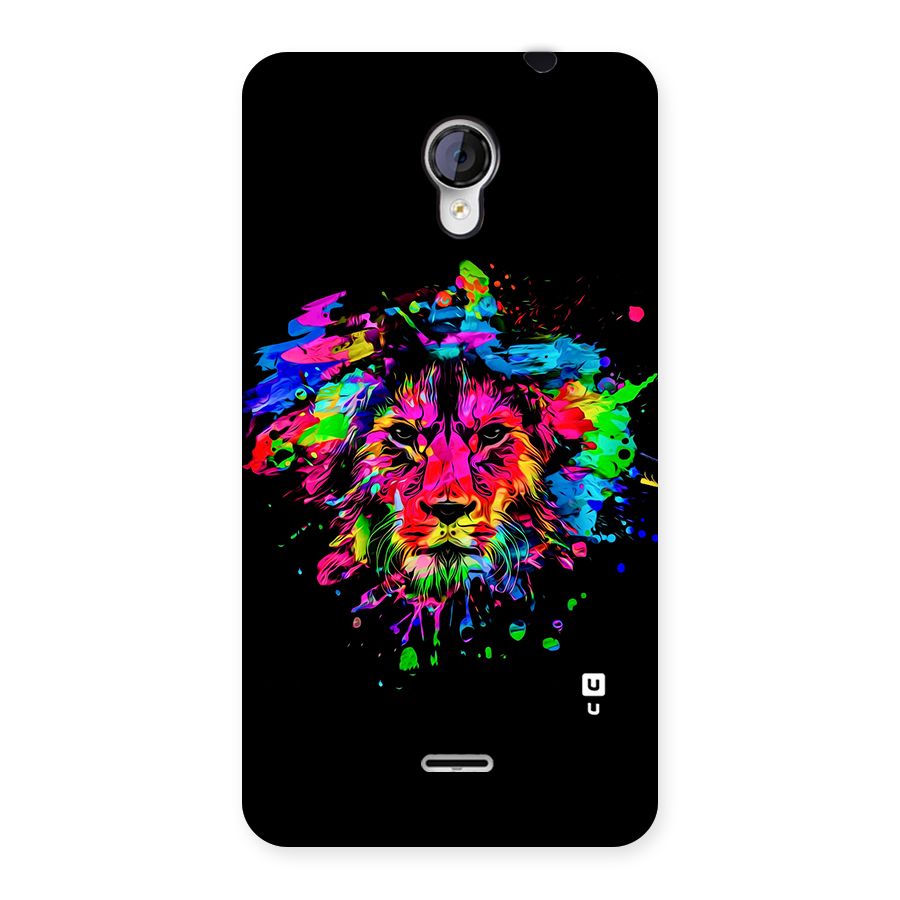 Artistic Lion Art Splash Back Case for Micromax Unite 2 A106