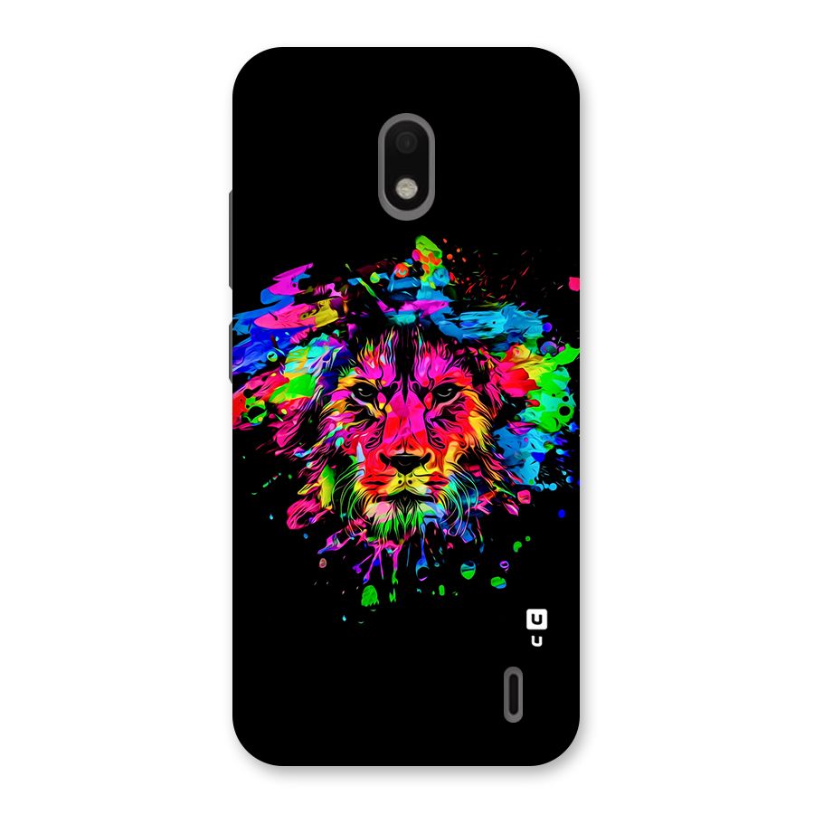 Artistic Lion Art Splash Back Case for Nokia 2.2