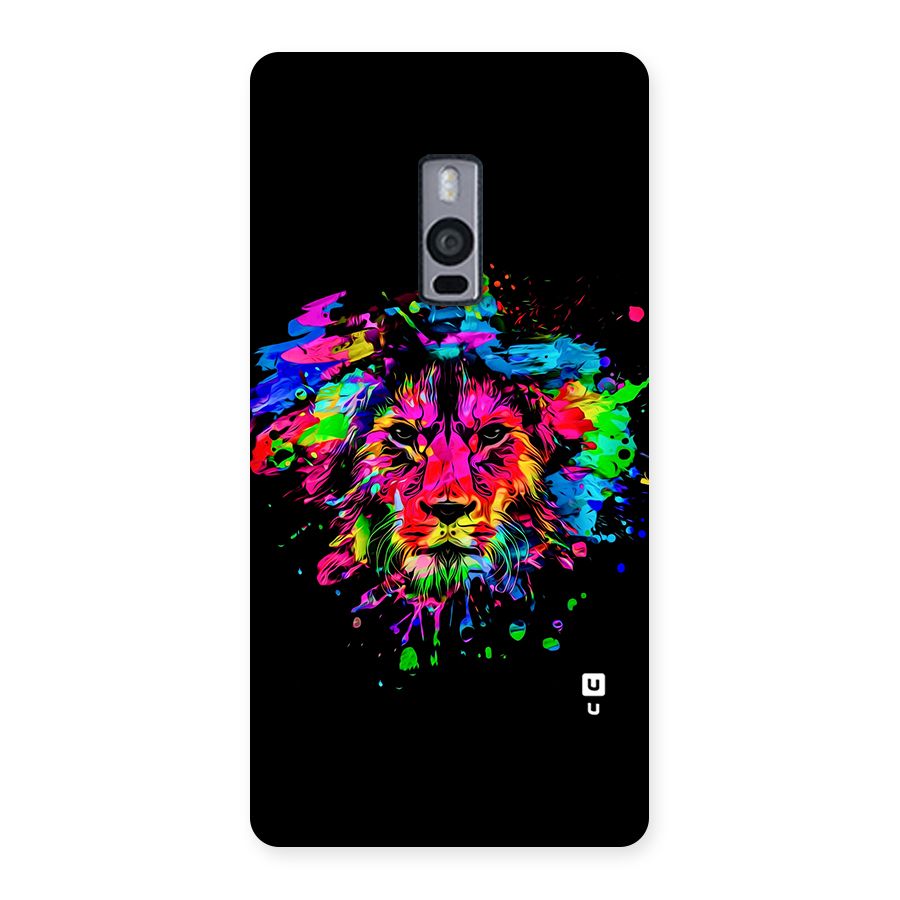 Artistic Lion Art Splash Back Case for OnePlus Two