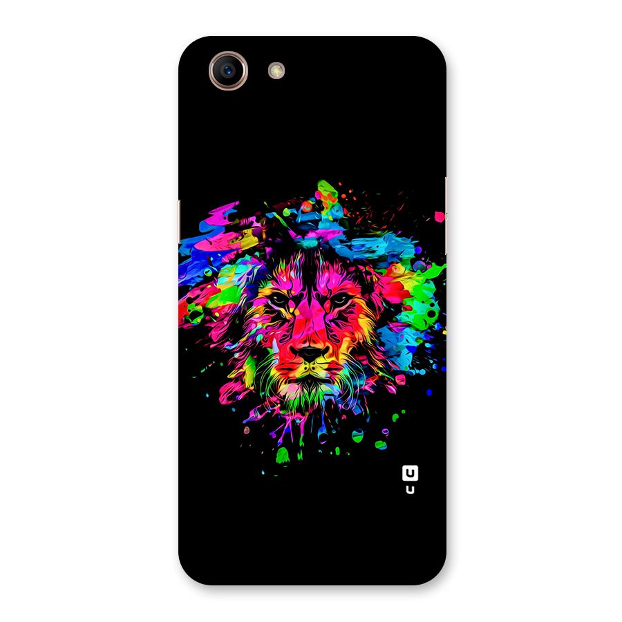Artistic Lion Art Splash Back Case for Oppo A83 (2018)