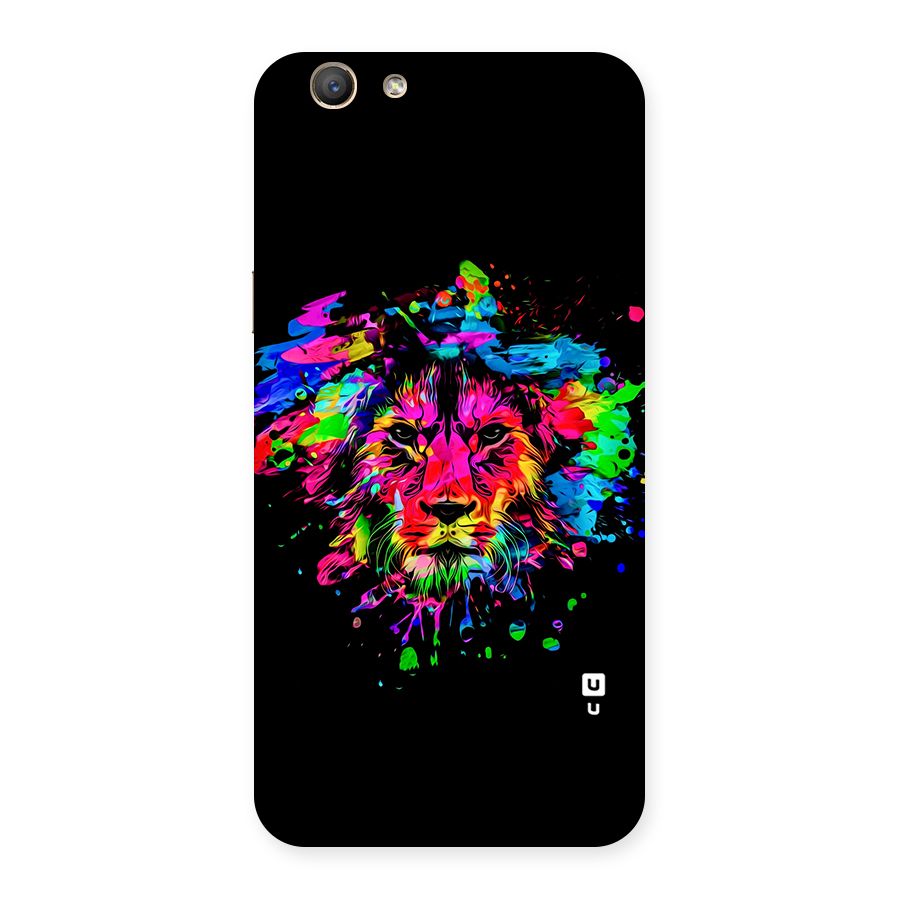 Artistic Lion Art Splash Back Case for Oppo F1s