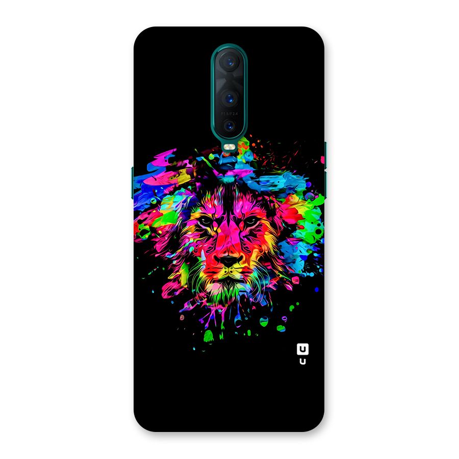 Artistic Lion Art Splash Back Case for Oppo R17 Pro