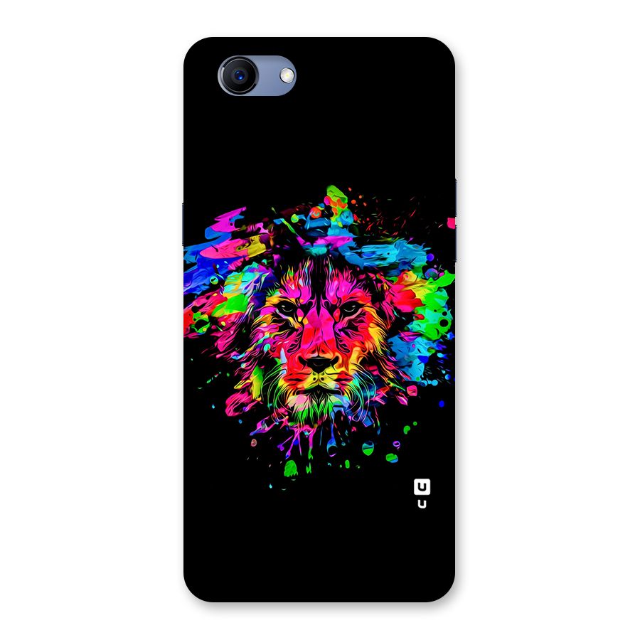 Artistic Lion Art Splash Back Case for Oppo Realme 1
