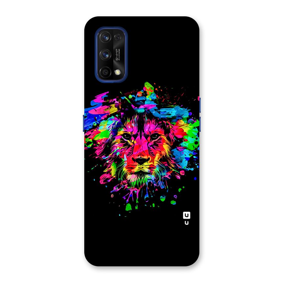 Artistic Lion Art Splash Back Case for Realme 7 Pro