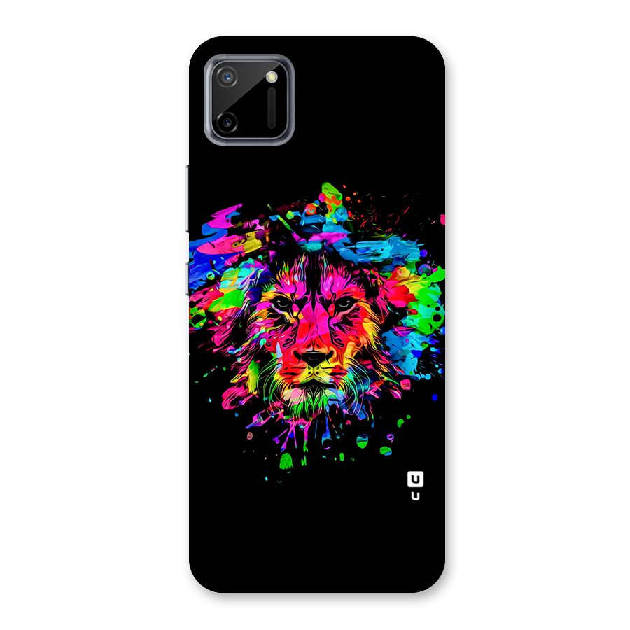 Artistic Lion Art Splash Back Case for Realme C11