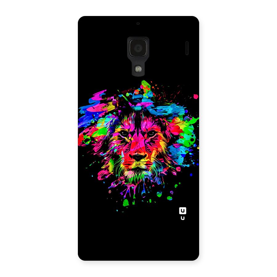 Artistic Lion Art Splash Back Case for Redmi 1S