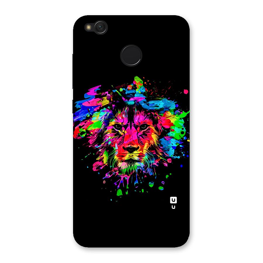 Artistic Lion Art Splash Back Case for Redmi 4