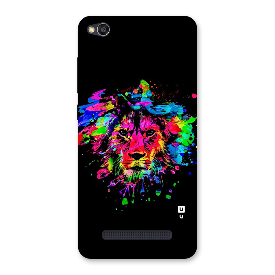 Artistic Lion Art Splash Back Case for Redmi 4A