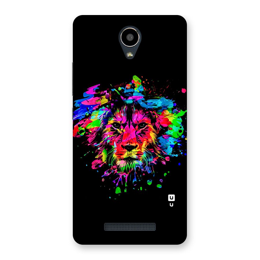 Artistic Lion Art Splash Back Case for Redmi Note 2