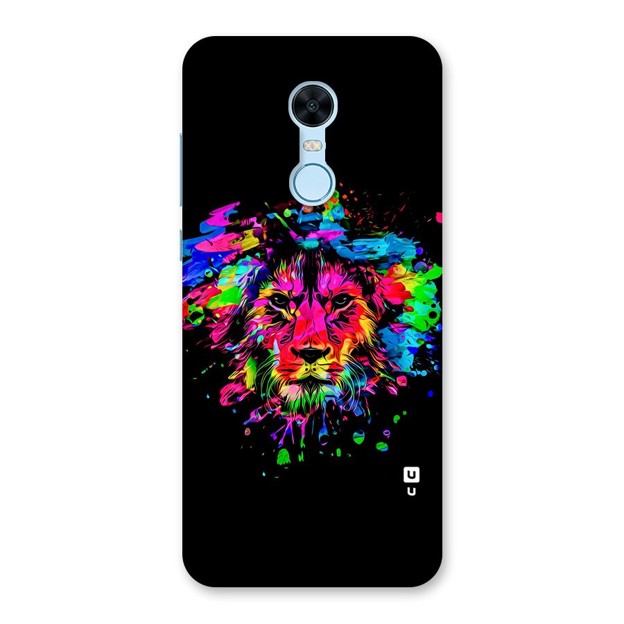 Artistic Lion Art Splash Back Case for Redmi Note 5