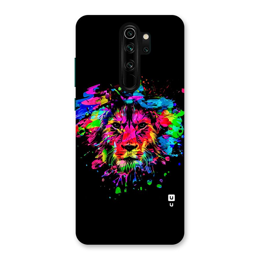 Artistic Lion Art Splash Back Case for Redmi Note 8 Pro